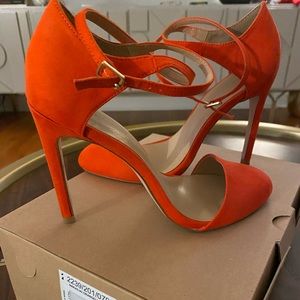Zara Tangerine Heel